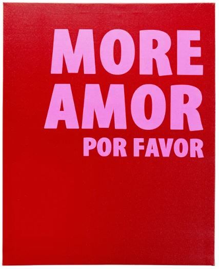 Leinwandbild MORE AMOR