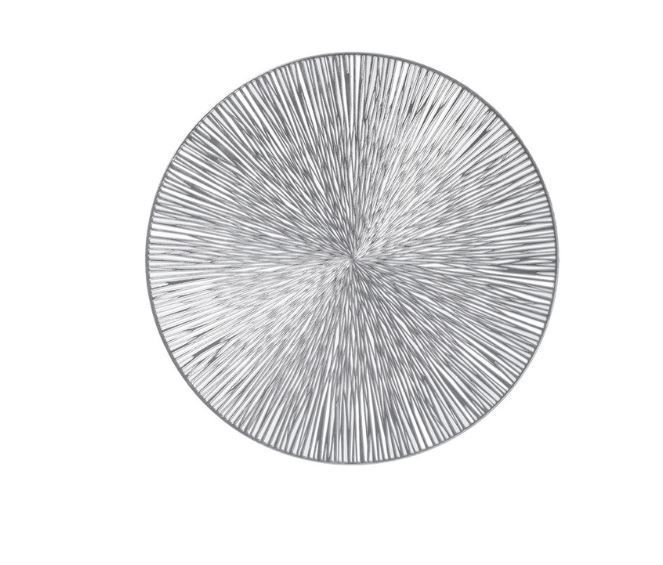 Tischset CUT OUT SILBER
